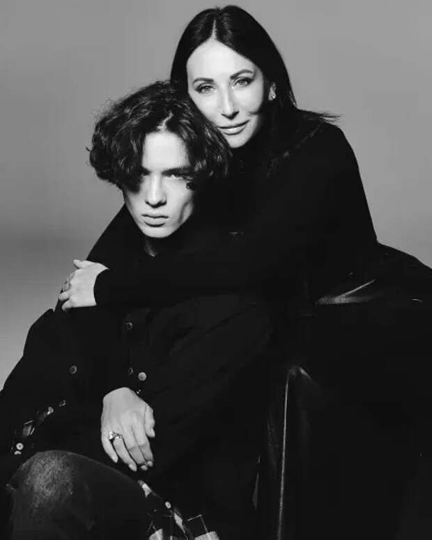 Алика Смехова с сыном