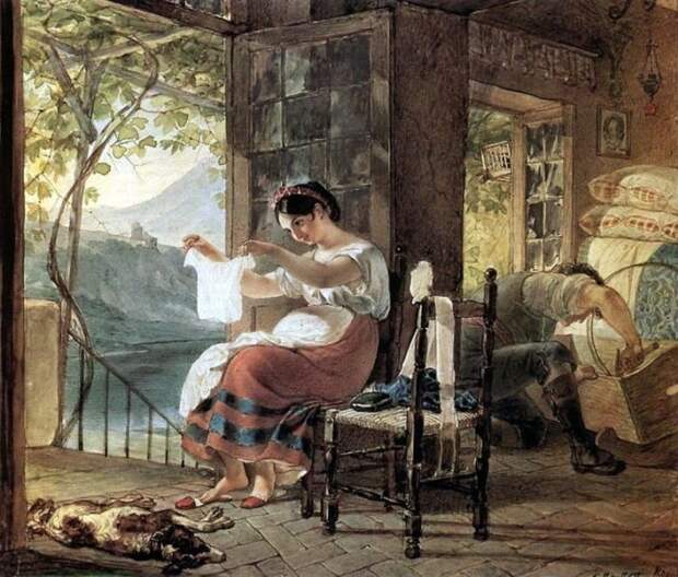 художник Карл Брюллов картины – 16