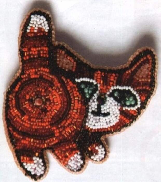 Брошки котики