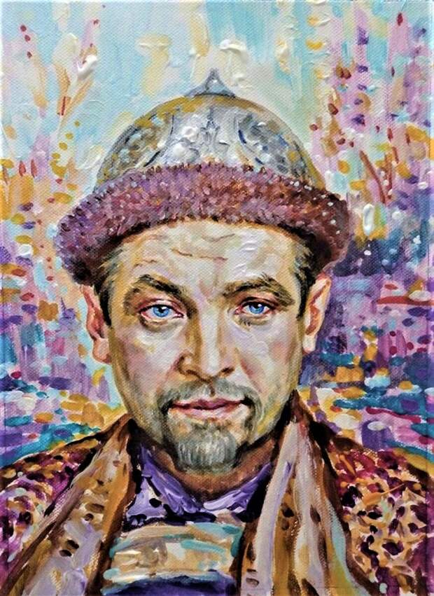 хотел хан Сафа-Гирей гордого будущего Казани. Но лишь толкал к пропасти.. (художник Анвар Сайфутдинов)