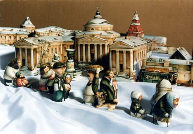 На выставке в Южном Тушине покажут города из фарфора