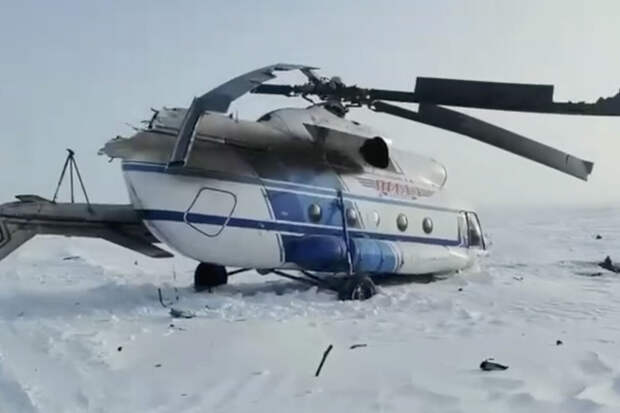 СК РФ: жесткая посадка вертолета в ЯНАО могла стать результатом ошибки пилотов
