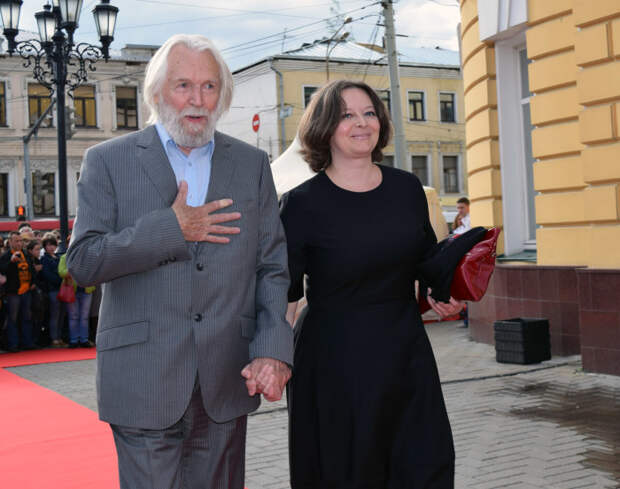Станислав Любшин с женой Ириной. / Фото: www.kino-teatr.net