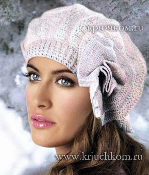 Вязание крючком берета схемы