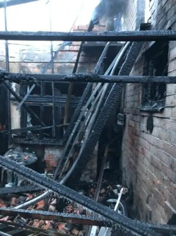 Во время пожара в Ейске погиб хозяин дома