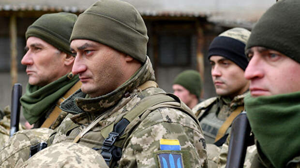 Украинские военнослужащие