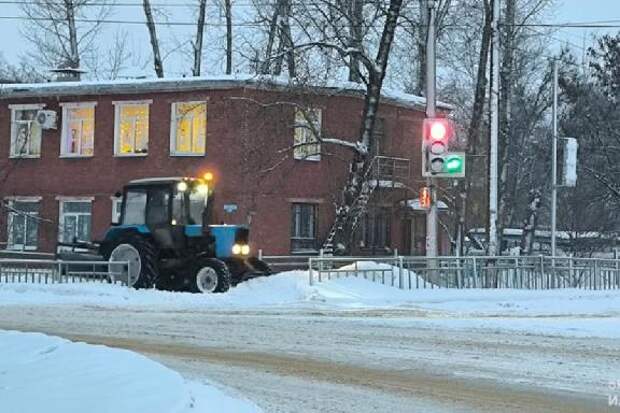 С начала года в Котовске вывезли более 6 тысяч кубометров снега
