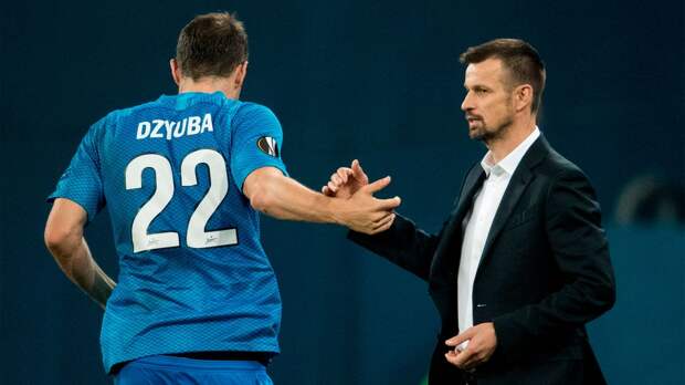 Семак — о встрече с Дзюбой: «Я ни с кем не ругался, чтобы мириться»