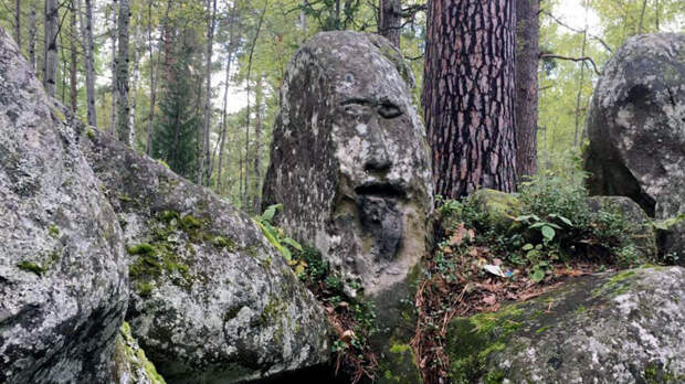Этот древний идол был создан в начале железного века!