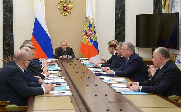 Заседание Комиссии по вопросам военно-технического сотрудничества России с иностранными государствами
