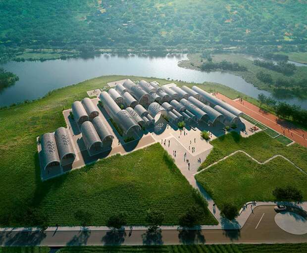 Школа в Китае. Проект Zaha Hadid Architects