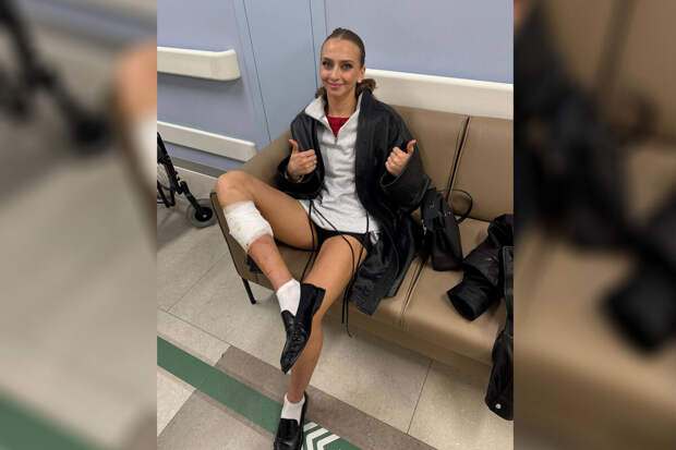 Фигуристка Синицина рассказала о самочувствии после пореза ноги во время шоу