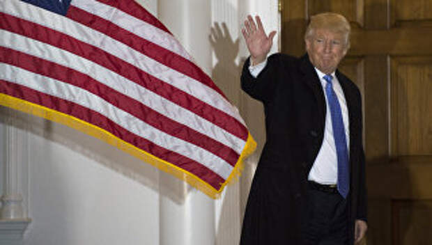 Избранный президент Дональд Трамп