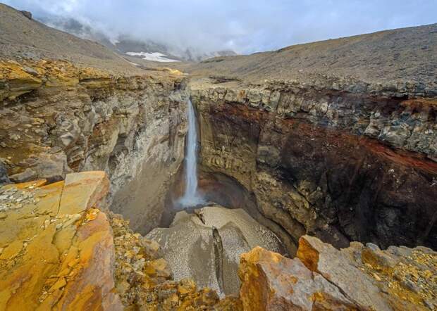 Водопад на Камчатке