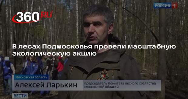 В лесах Подмосковья провели масштабную экологическую акцию