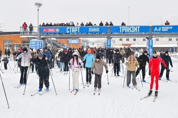 Собянин: флагманская лыжная трасса открыта в парке 850-летия Москвы