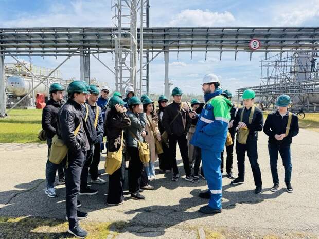 Школьники Кошехабльского района посетили производство ООО «Южгазэнерджи»