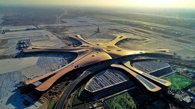 Новый аэропорт Пекина, открывающийся в 2019 году