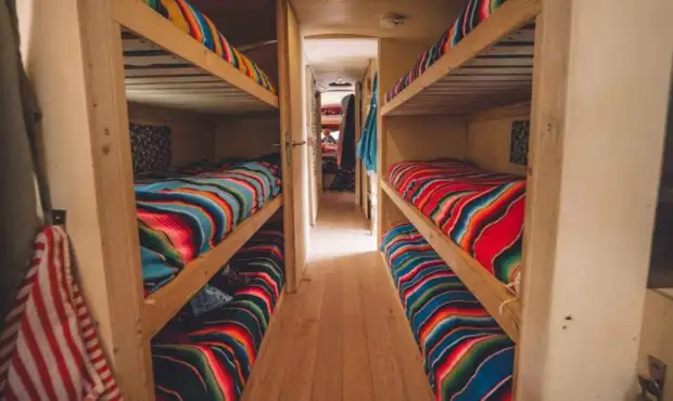 The Nomad House. Спальные места. The Nomad House. Спальные места.