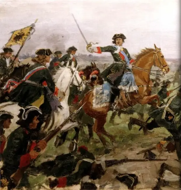 Битва авторов. Полтавская битва (1709 год). Полтавская битва Коцебу.