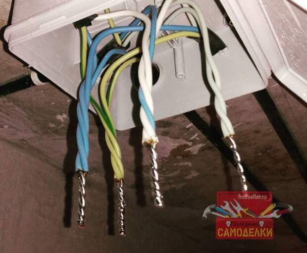 Пайка скруток при помощи тигеля