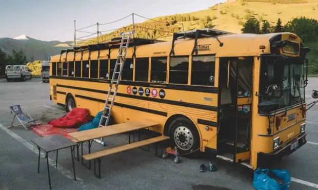 The Nomad House - дом в автобусе. The Nomad House - дом в автобусе.