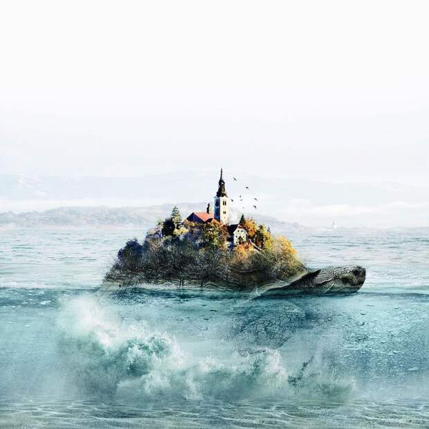 Потрясающие сказочные фотоманипуляции от Луизы Азеведо