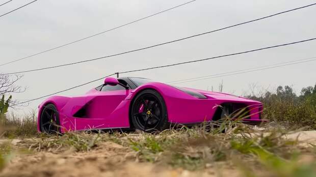 Вьетнамские умельцы создали копию Ferrari La Ferrari