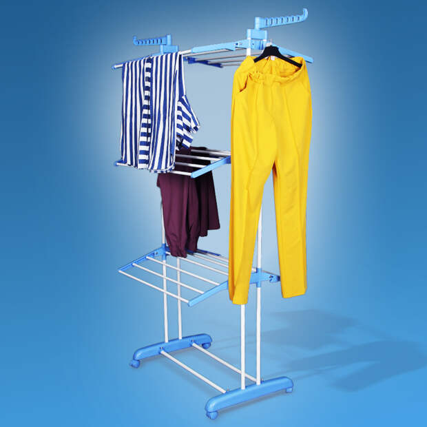 Как высушить гору белья в крохотной квартире