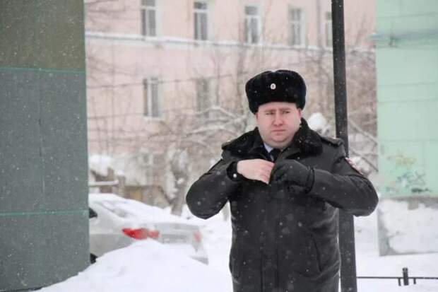 Начальник полиции города Серова Максим Метелица