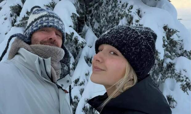 Повторяет за Галкиным*: Дэвид Бекхэм показал, как провел выходные с дочерью в Куршевеле