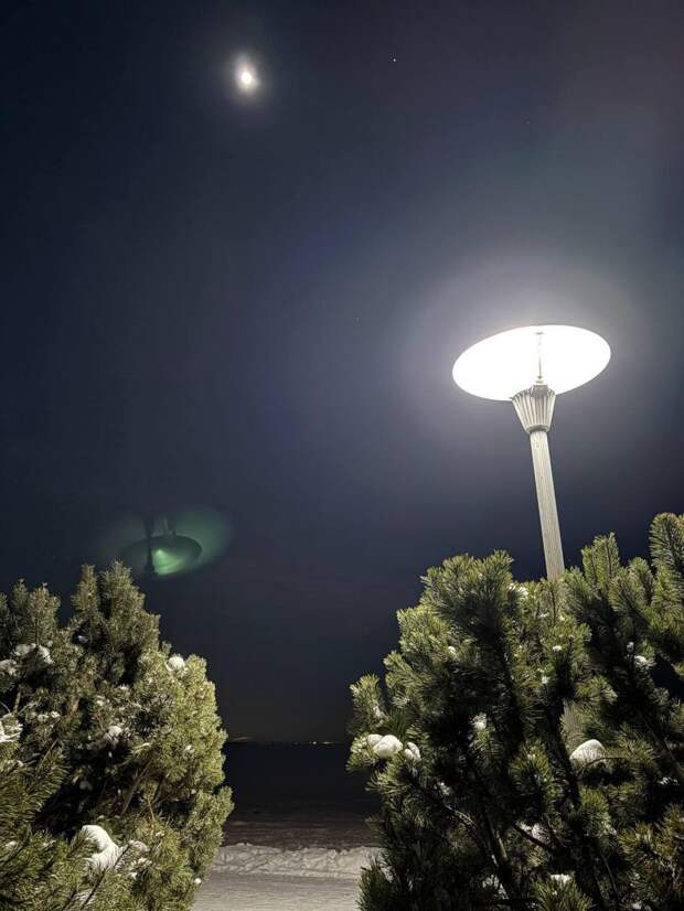 Лера Кудрявцева показала неопознанный объект в небе над Питером: загадочные фото