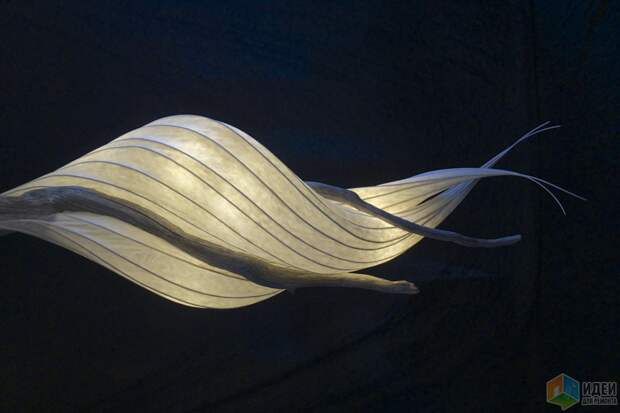 Фантастические создания: фонари из рисовой бумаги