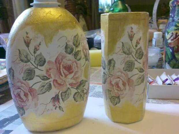 декупаж в ванной