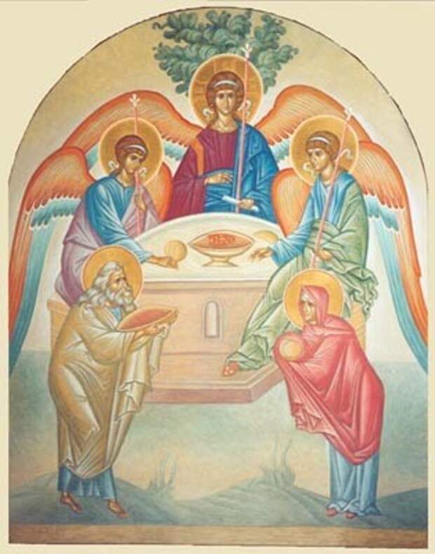 Троица. Икона Р.М.Гирвеля (СПб)