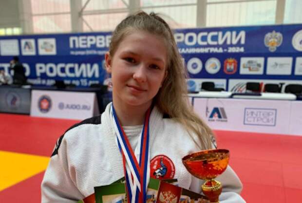 Спортсменка из Тулы завоевала сразу три медали на Первенстве России по дзюдо