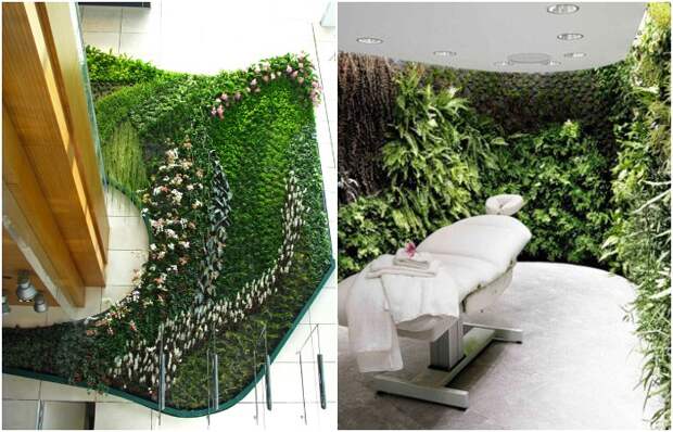 «Живые» фасады от Патрика Блана: как заставить расти траву и цветы на вертикальных поверхностях