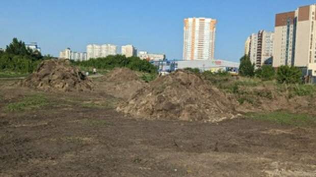 Пустырь за ТЦ 