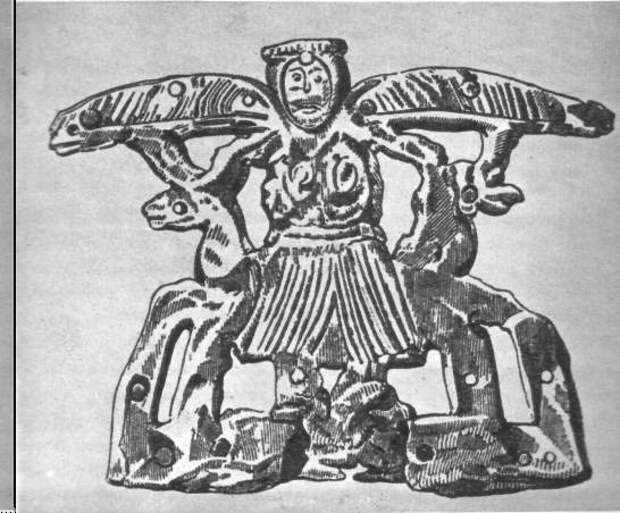 Крылатая богиня Александропольского кургана. IV в. до н. э.