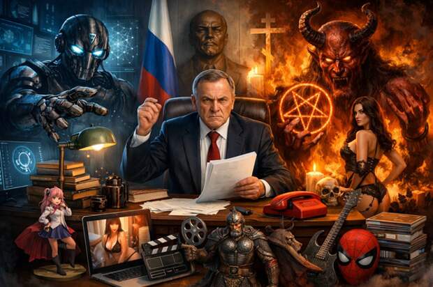 В Госдуме назвали главными угрозами для россиян ИИ и сатанизм* — предложили вернуть цензуру по типу Главлита