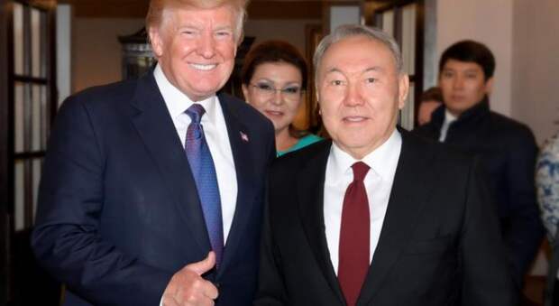 Трамп и Назарбаев