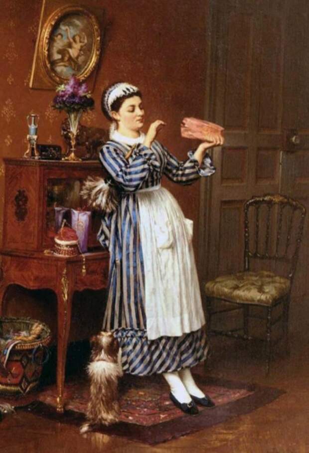 Пьер Отен, «Сладости хозяйки», 1872 год Пьер Отен, «Сладости хозяйки», 1872 год
