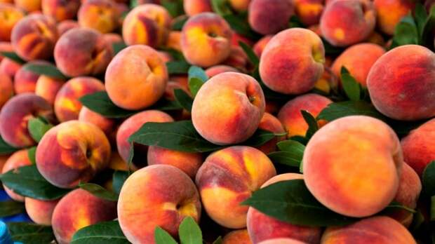 Персики очень вкусные, но в большинстве своем ненатуральные. /Фото: 24tv.ua