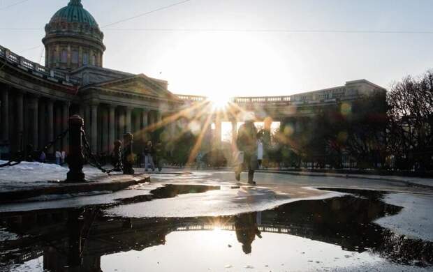 Синоптик пообещал Петербургу солнечные выходные с температурой до +12 градусов