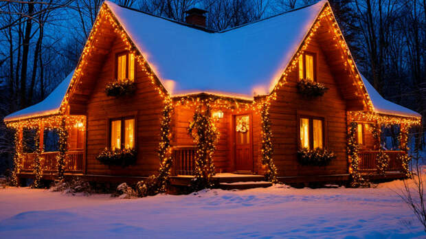 Коттедж / Изображение сгенерировано нейросетью