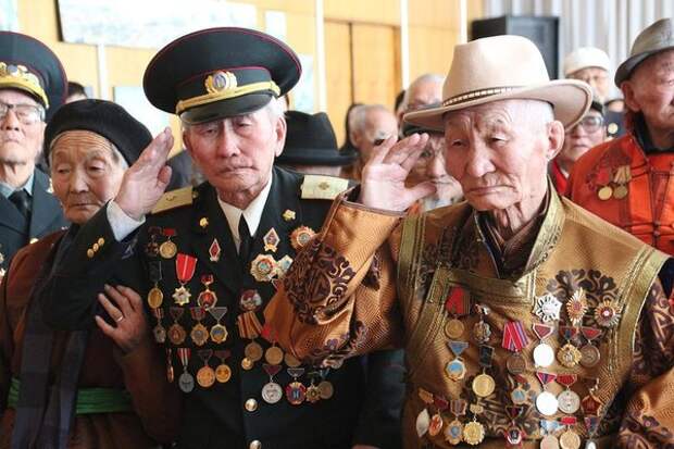 Монгольские ветераны войны