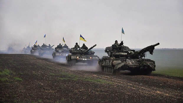 Танки ВСУ на востоке Украины Танки ВСУ на востоке Украины
