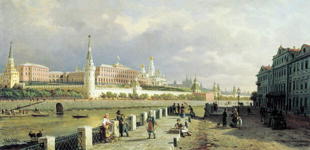 Москва на картинах русских художников