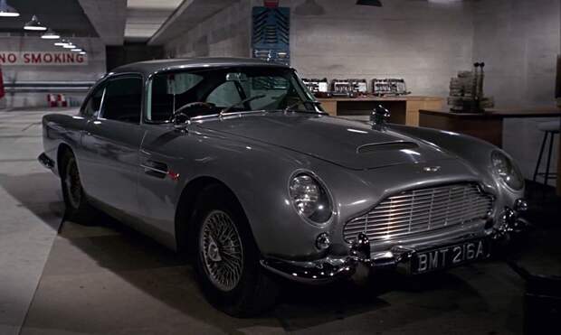 Aston Martin DB5 — «Голдфингер» Aston Martin DB5 — «Голдфингер» авто, история, кино