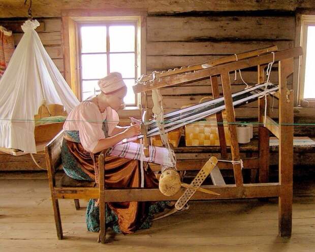 В Старом Свете производство тканей развивалось куда активнее, чем в Новом Свете. |Фото: bogbibl.ru.